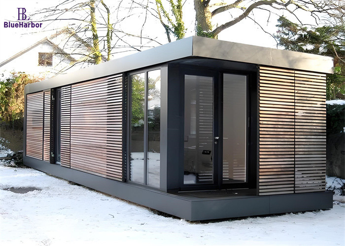 Çelik Çerçeve Prefab Mini Ev Değişen Hava ve Düz olmayan araziye dayanıklılık için