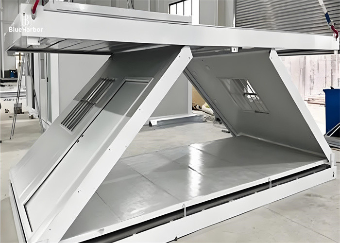 20ft/40ft Expandable Prefab House with Insulated Sandwich Panel Wall and Plywood/Composite Board Floor Type
