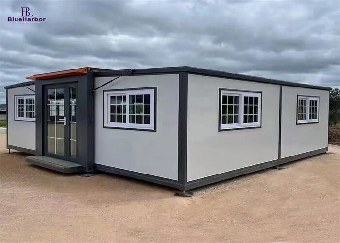 Expandable Container House with 5.68*2.68*2.48 Meter Inner Size and Windproof Waterproof Earthquake-resistant Features for Quick Assembly